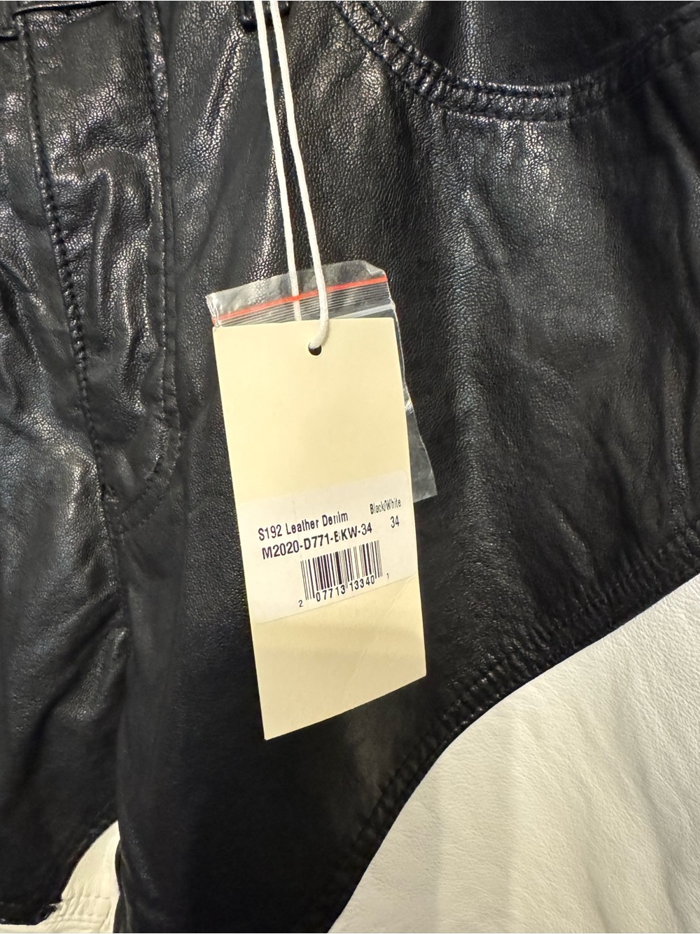 mnml S192 LEATHER PANTS Size 34 - Picture 9 of 14